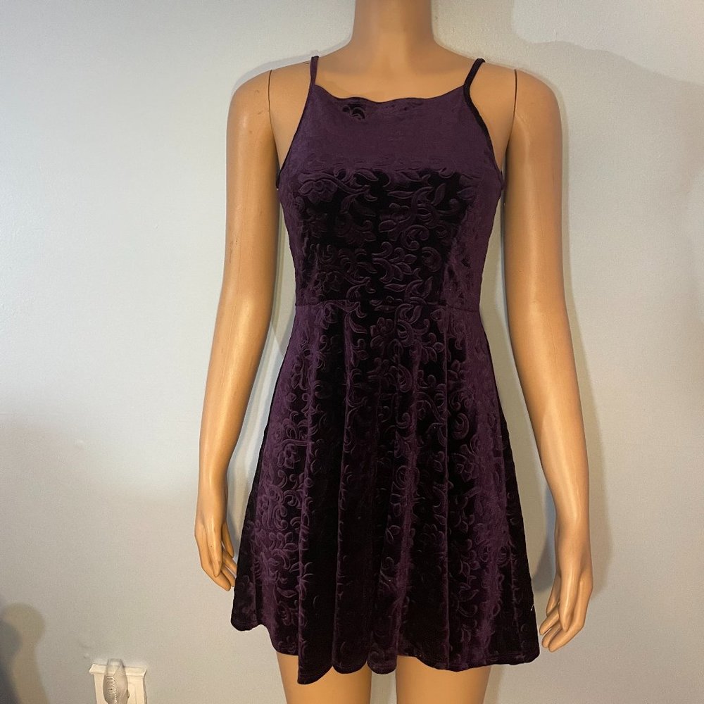Purple dress